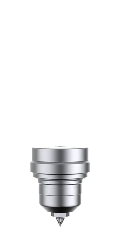 Günther 短头热流道热嘴 8SMF-K/8DMF-K - 配备 BlueFlow® 厚膜加热元件的开放式系统热嘴 厚膜加热元件